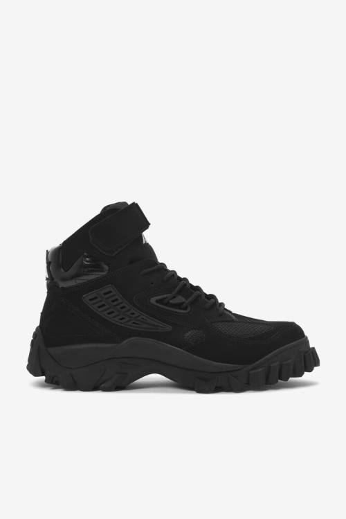 Black Men\'s Fila Yak Boots | Fila702CP