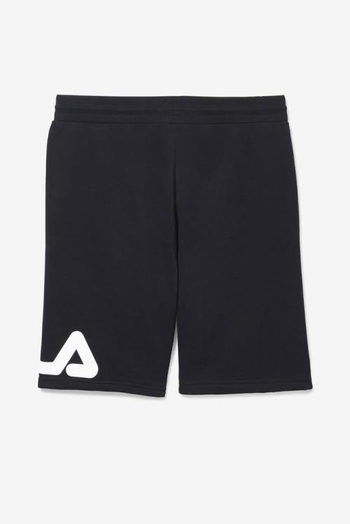 Black Men's Fila Zeshawn Shorts | Fila408QP