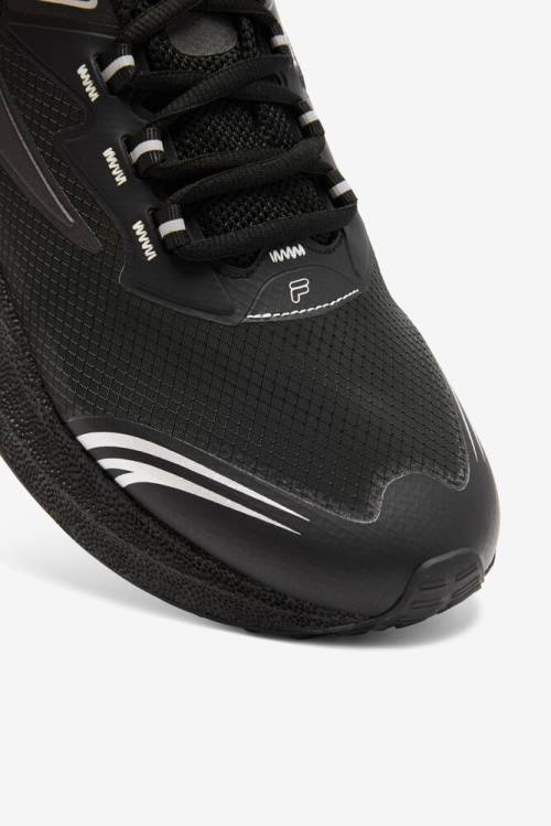 Black / Metal Silver Men's Fila Tactik 3 Stimulus Sneakers | Fila836SW