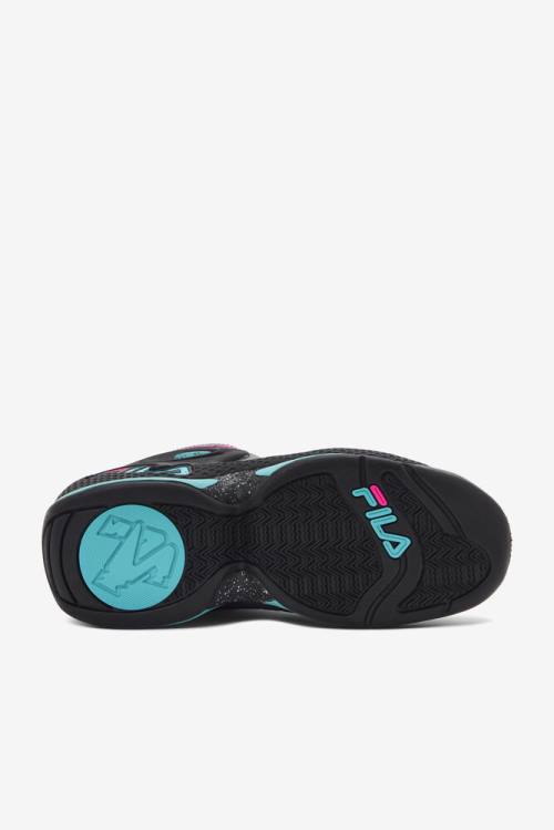 Black / Pink Men's Fila Grant Hill 3 Sneakers | Fila517WI