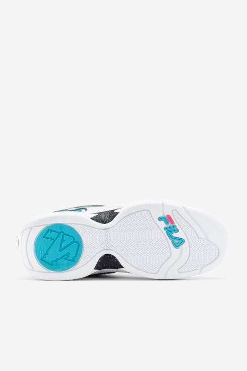 Black / Pink / White Men's Fila Grant Hill 3 Sneakers | Fila679JQ