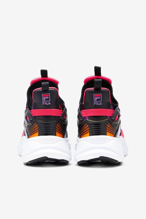 Black / Pink / White Women's Fila Hallasan '90s Sneakers | Fila051BH