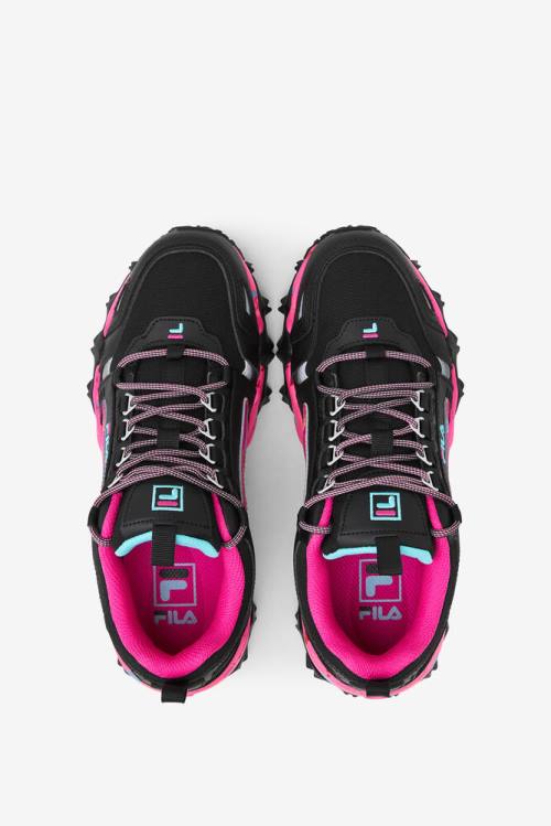 Black / Pink Women's Fila Oakmont TR Sneakers | Fila695HR