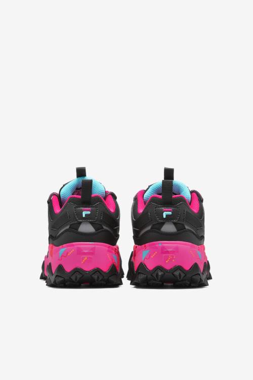 Black / Pink Women's Fila Oakmont TR Sneakers | Fila695HR