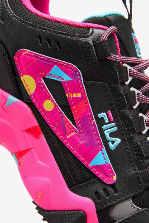 Black / Pink Women's Fila Oakmont TR Sneakers | Fila695HR