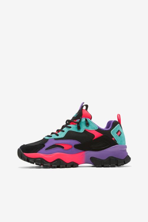 Black / Pink Women's Fila Ray Tracer Tr 2 Sneakers | Fila367YH