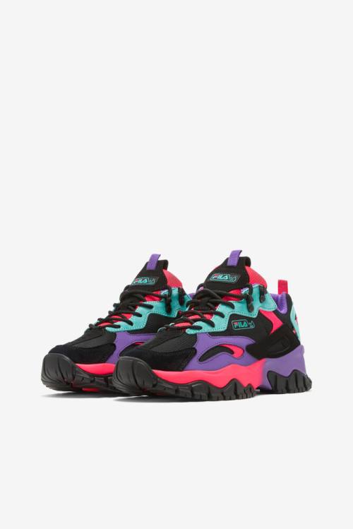 Black / Pink Women's Fila Ray Tracer Tr 2 Sneakers | Fila367YH