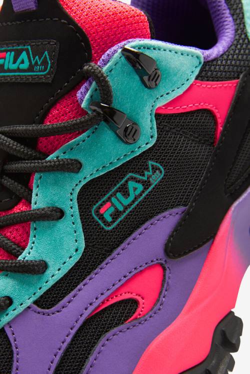 Black / Pink Women's Fila Ray Tracer Tr 2 Sneakers | Fila367YH