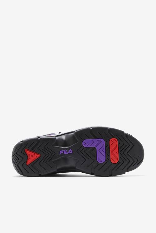 Black / Purple Men's Fila Grant Hill 2 Outdoor Boots | Fila381WG