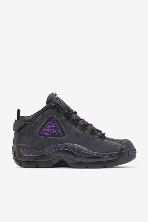 Black / Purple Men\'s Fila Grant Hill 2 Outdoor Boots | Fila381WG