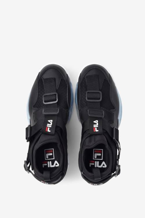 Black / Red / White Women's Fila Unit Le Sneakers | Fila685QH