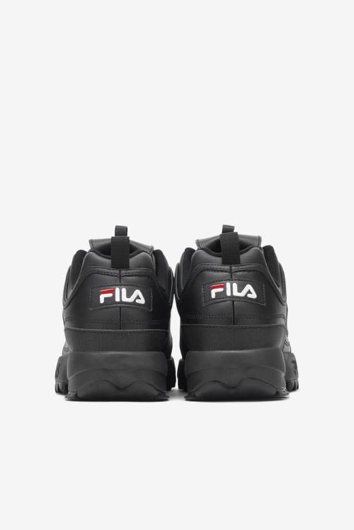 Black / White Men's Fila Disruptor 2 Premium Sneakers | Fila738ZB