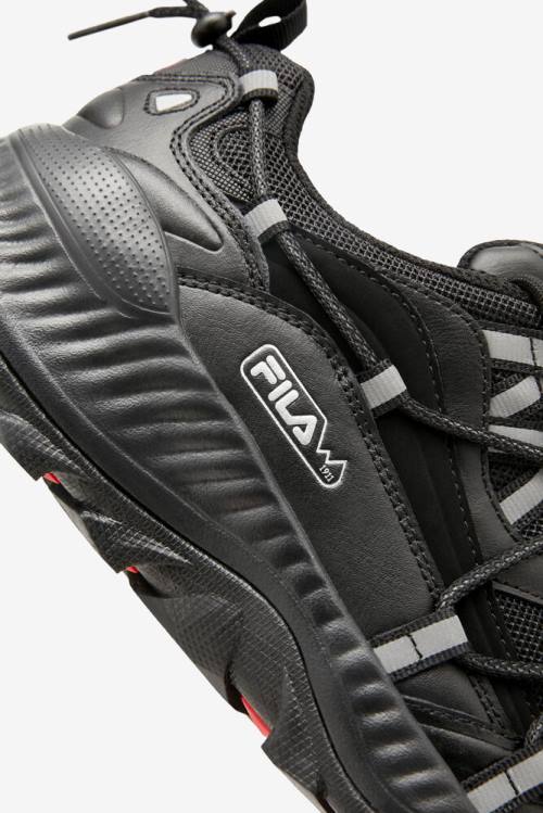 Black / White Men's Fila Expeditioner Sneakers | Fila302KI