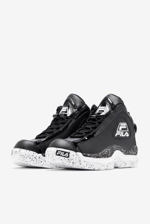 Black / White Men's Fila Grant Hill 2 Sneakers | Fila172ST