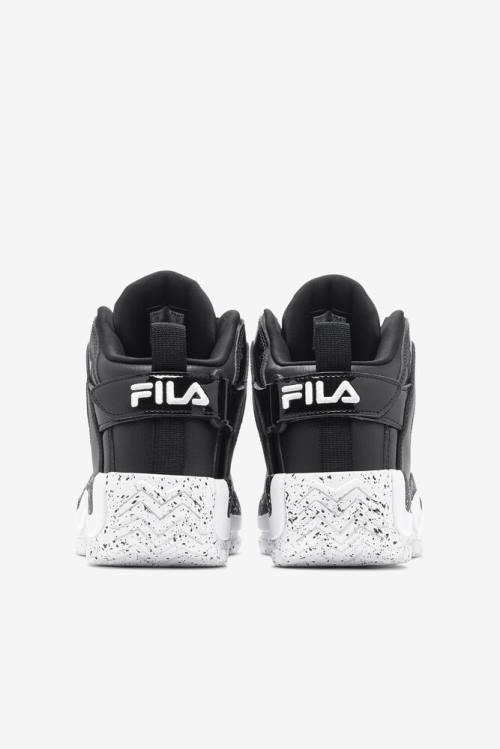 Black / White Men's Fila Grant Hill 2 Sneakers | Fila172ST