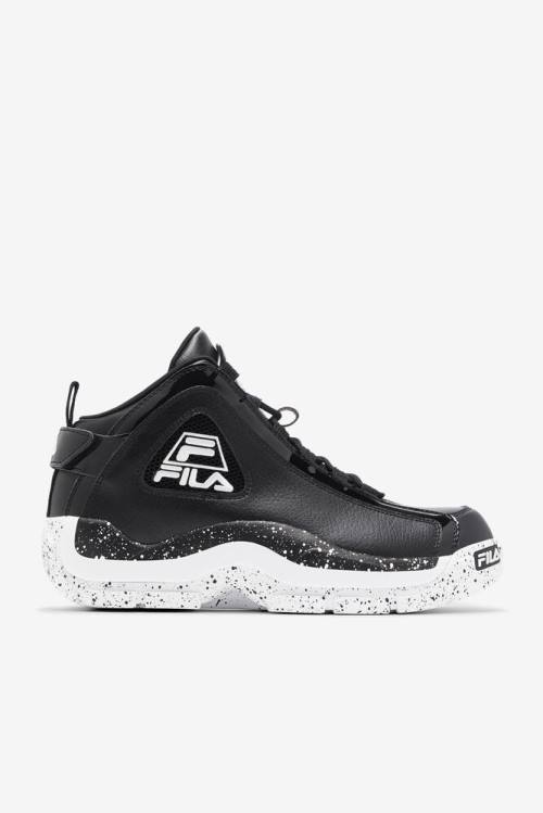 Black / White Men's Fila Grant Hill 2 Sneakers | Fila172ST