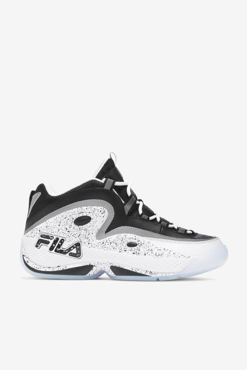 Black / White Men\'s Fila Grant Hill 3 Sneakers | Fila127XS