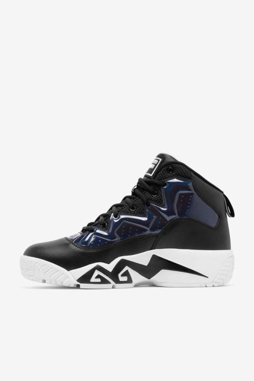 Black / White Men's Fila Mb Night Walk Sneakers | Fila508PZ