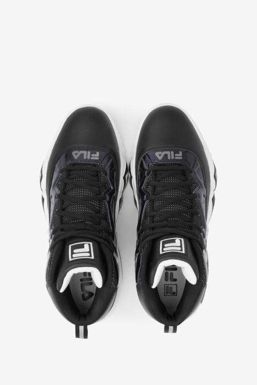 Black / White Men's Fila Mb Night Walk Sneakers | Fila508PZ