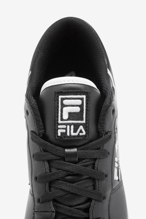 Black / White Men's Fila Original Fitness Sneakers | Fila932UG