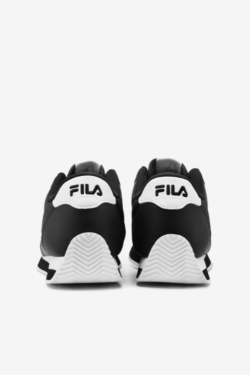 Black / White Men's Fila Province Sneakers | Fila934XJ