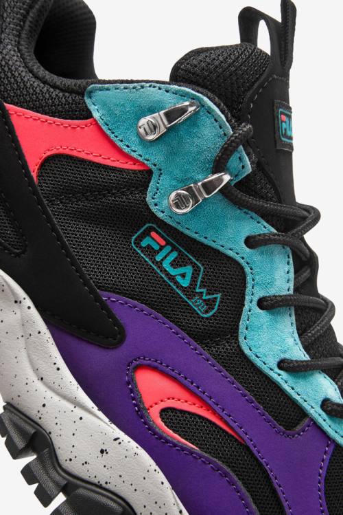 Black / White Men's Fila Ray Tracer Tr 2 Sneakers | Fila089PE