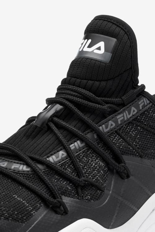 Black / White Men's Fila Relectrove Premium Sneakers | Fila695ZA