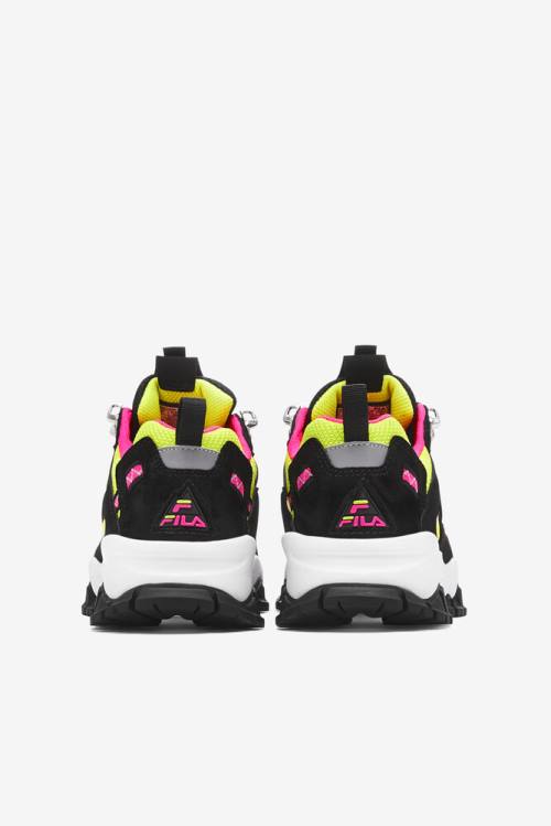 Black / White / Pink Women's Fila Ray Tracer Tr 2 Sneakers | Fila173BY