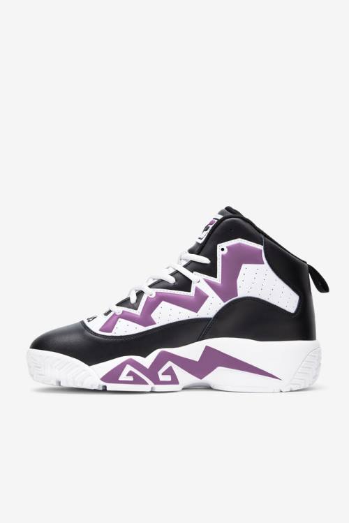 Black / White / Purple Men's Fila Mb Sneakers | Fila328CE