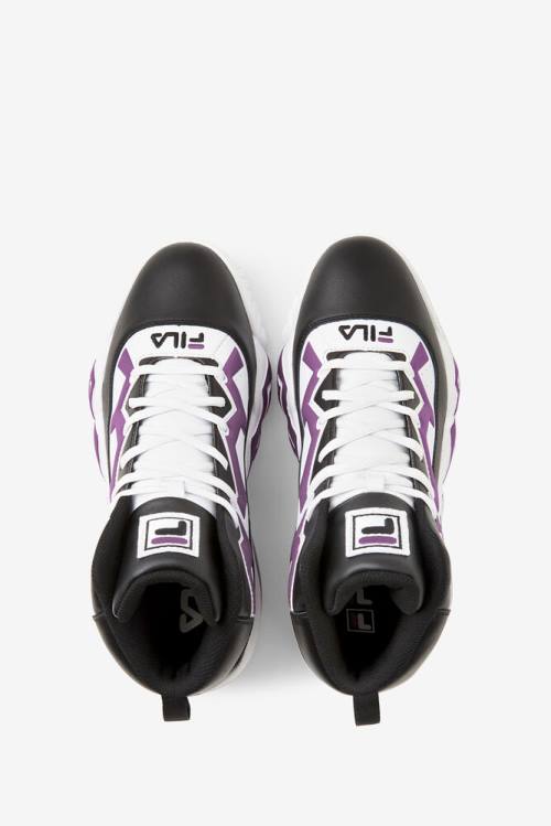 Black / White / Purple Men's Fila Mb Sneakers | Fila328CE