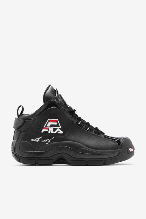 Black / White / Red Men\'s Fila Grant Hill 2 25th Anniversary Edition Sneakers | Fila295FJ