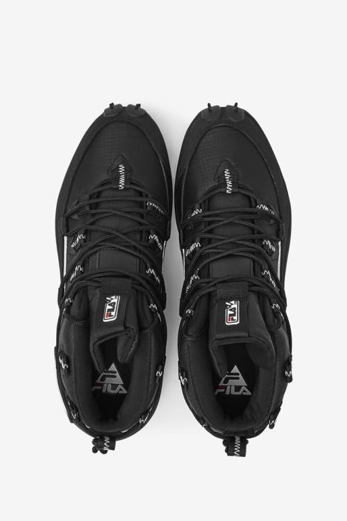 Black / White / Red Men's Fila Grant Hill 1 X Trailpacer Boots | Fila657EB