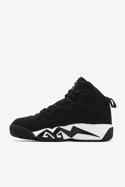 Black / White / Red Men's Fila Mb Sneakers | Fila518WR