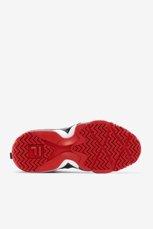 Black / White / Red Men's Fila Mb Sneakers | Fila954OH