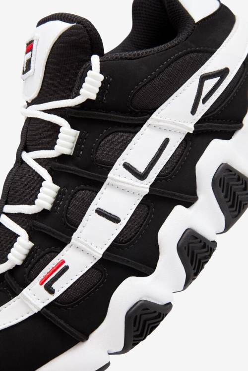 Black / White / Red Women's Fila Uproot Sneakers | Fila139ID