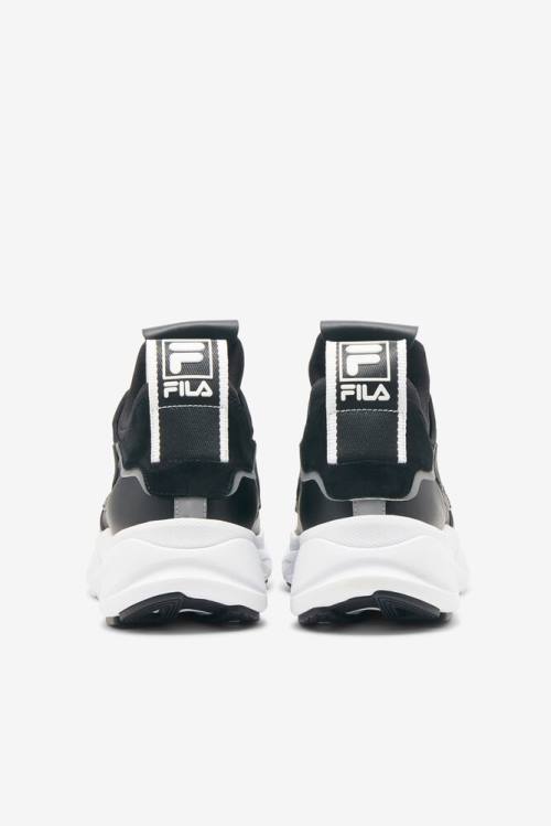 Black / White Women's Fila Amore Sneakers | Fila412EV