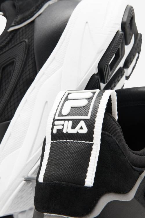 Black / White Women's Fila Amore Sneakers | Fila412EV