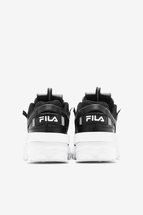 Black / White Women's Fila Disruptor 2 Exp Sneakers | Fila678WQ