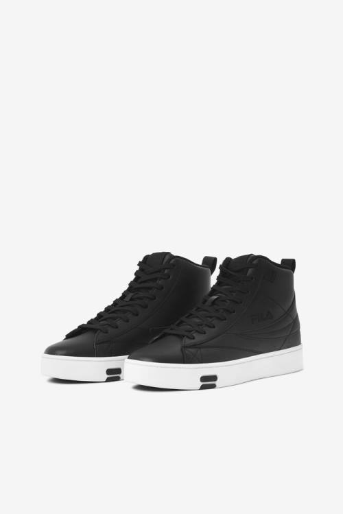 Black / White Women's Fila Gennaio Sneakers | Fila947FL