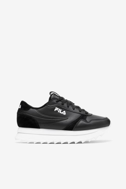 Black / White Women\'s Fila Orbit Zero Sneakers | Fila062XE