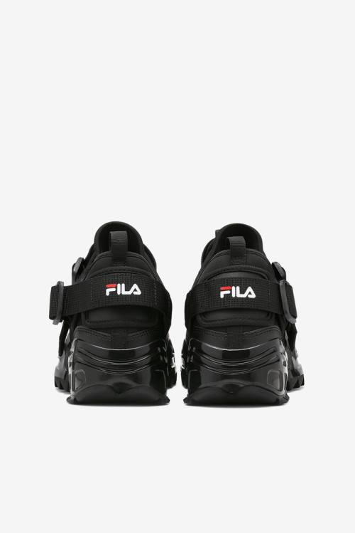 Black / White Women's Fila Unit Le Sneakers | Fila745VC