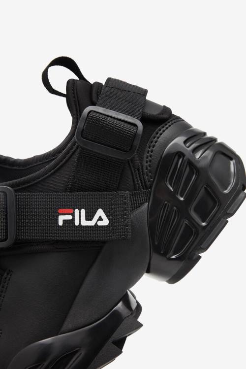 Black / White Women's Fila Unit Le Sneakers | Fila745VC