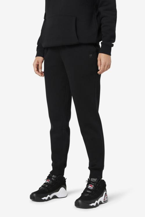 Black Women's Fila Avah Jogger Pants | Fila872ZW