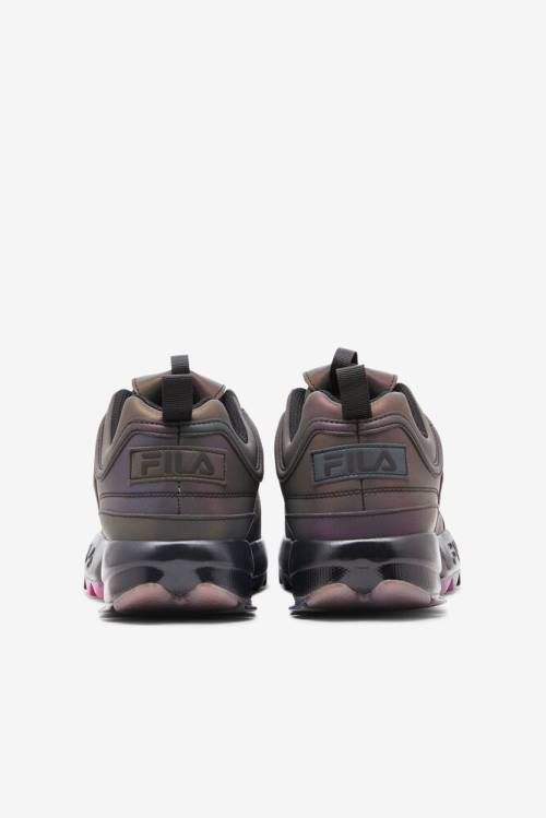 Black Women's Fila Disruptor 2 Phase Shift Sneakers | Fila062AS