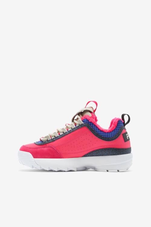 Black Women's Fila Disruptor 2 Premium Sneakers | Fila064HM