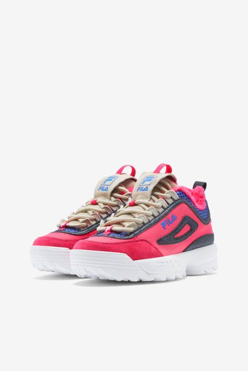 Black Women's Fila Disruptor 2 Premium Sneakers | Fila064HM