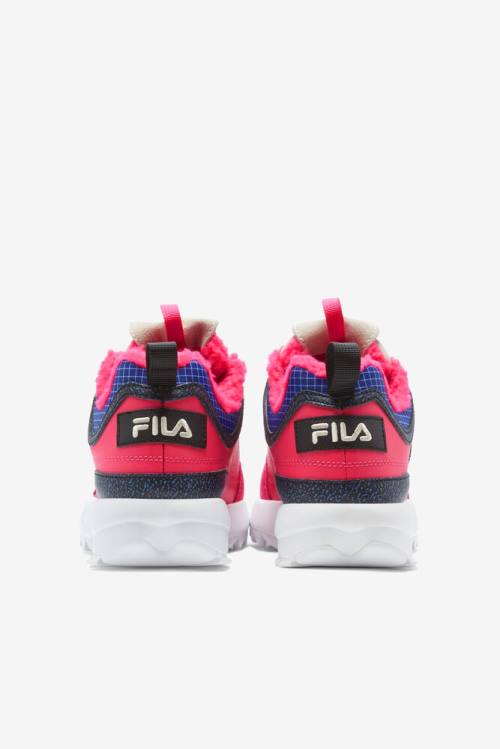 Black Women's Fila Disruptor 2 Premium Sneakers | Fila064HM