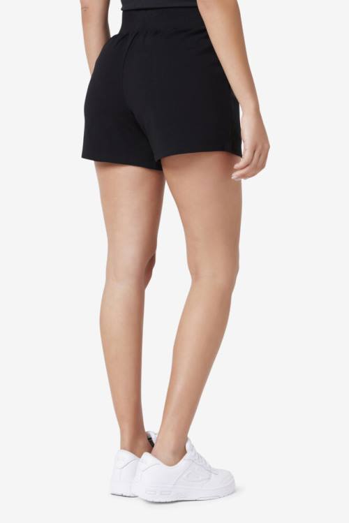 Black Women's Fila Elliana Shorts | Fila905EI