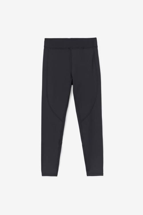 Black Women\'s Fila Emerie Leggings | Fila821YX