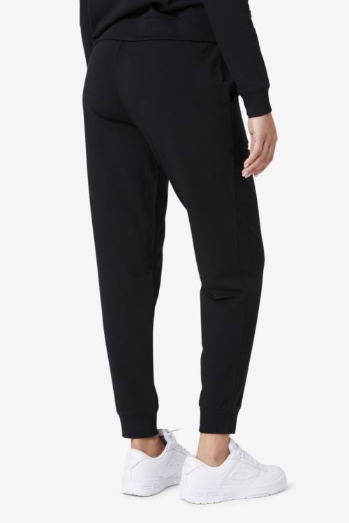 Black Women's Fila Emersyn Jogger Pants | Fila325HT